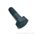 Carbon steel DIN931 black zinc plated hexagon bolt